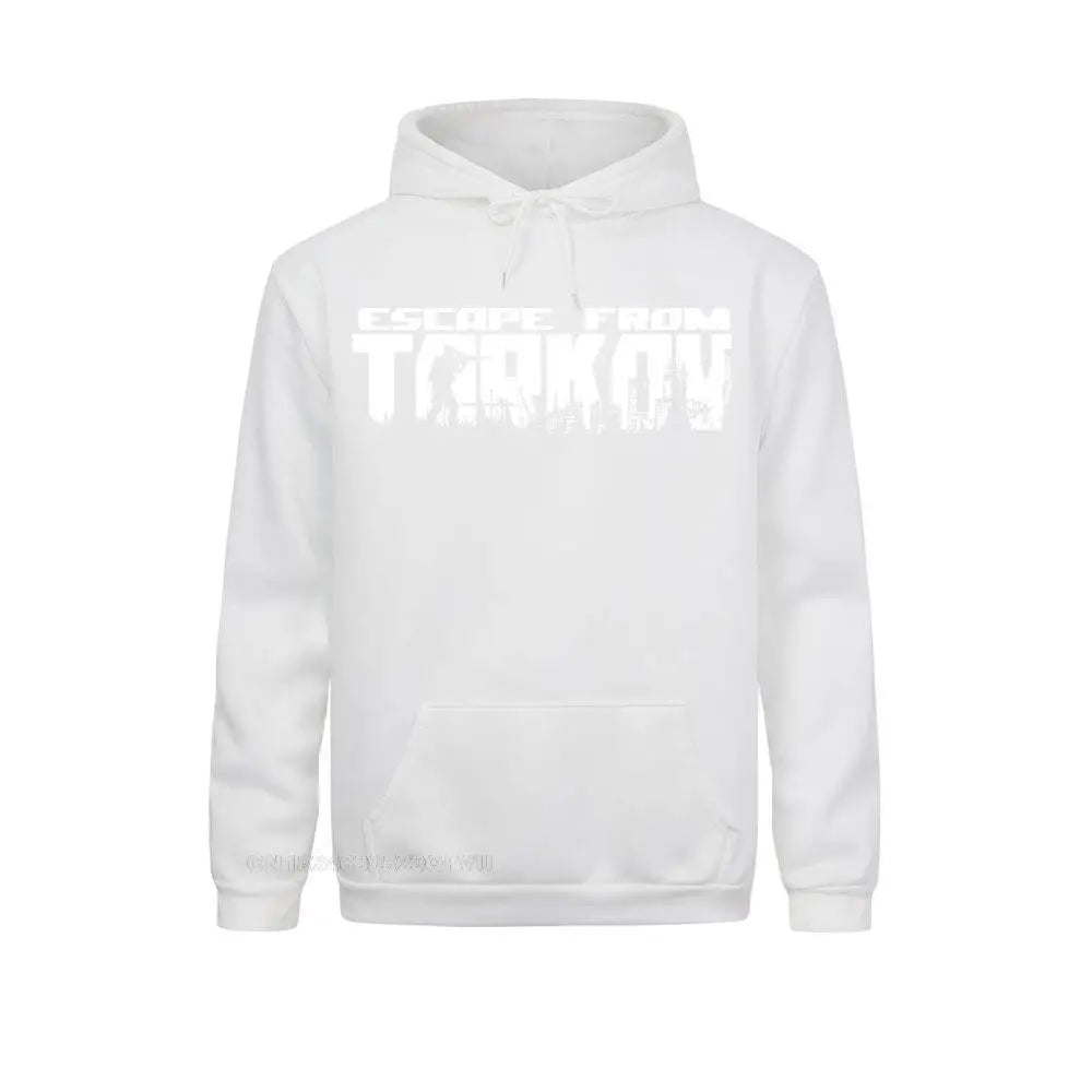 Mens Extended Sweater Escape From Tarkov Camisas Shooter Survival Battle Gaming Russia Game 3D Hoodies Harajuku