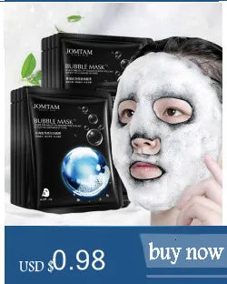 Snail Essence Net Facial Muscle Black Mask Moisturizing Exfoliating Skin Care Collagen Face Disposable Korean Cosmetics 1pc