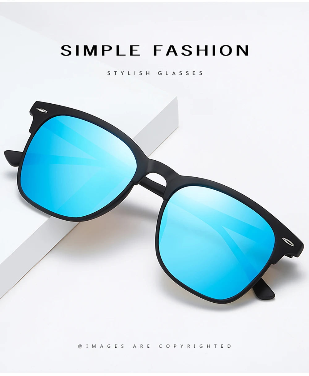 Men Polarized Sunglasses Mirror Eyeglasses Women Square Sport Sunglasses Male UV400 Driving Fishing Camping Sun Glasses Eyewear