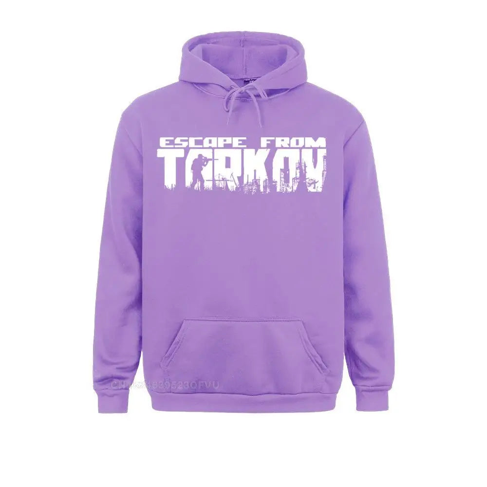 Mens Extended Sweater Escape From Tarkov Camisas Shooter Survival Battle Gaming Russia Game 3D Hoodies Harajuku