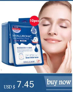 Snail Essence Net Facial Muscle Black Mask Moisturizing Exfoliating Skin Care Collagen Face Disposable Korean Cosmetics 1pc