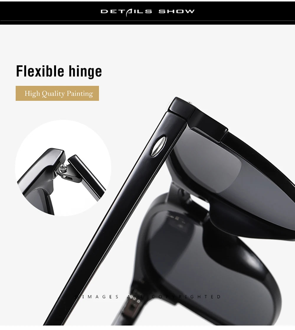 Men Polarized Sunglasses Mirror Eyeglasses Women Square Sport Sunglasses Male UV400 Driving Fishing Camping Sun Glasses Eyewear