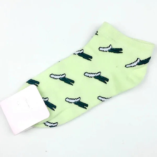New Cute 11  fruit color love candy color cotton sock summer style women's socks women's thin sock slippers ws85 1pair=2pcs