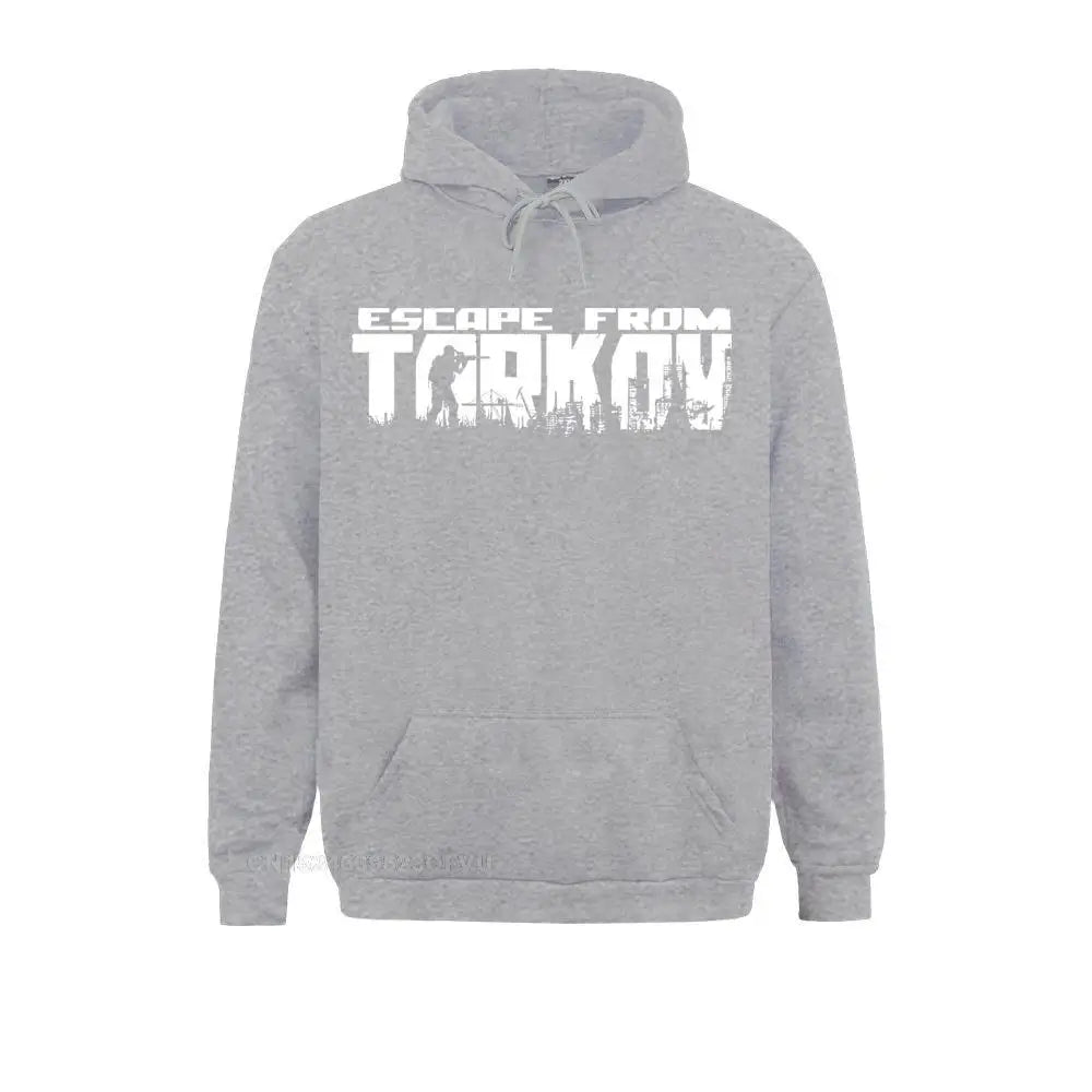 Mens Extended Sweater Escape From Tarkov Camisas Shooter Survival Battle Gaming Russia Game 3D Hoodies Harajuku