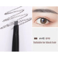5 Colors Double Head Eyebrow Pencil Waterproof Long Lasting Sweat-proof Natural Wild Brows Shaping Drawing Easy Coloring Makeup