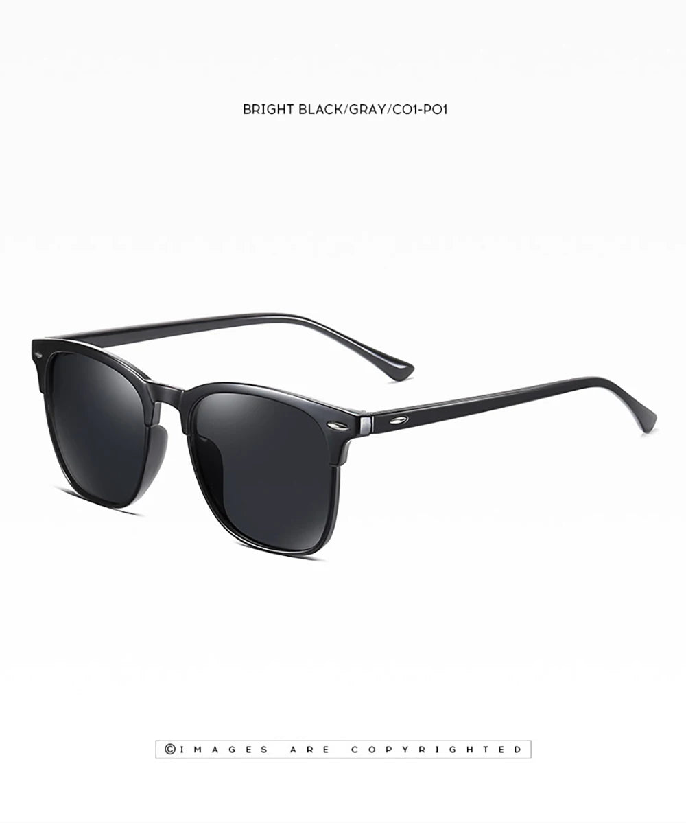 Men Polarized Sunglasses Mirror Eyeglasses Women Square Sport Sunglasses Male UV400 Driving Fishing Camping Sun Glasses Eyewear