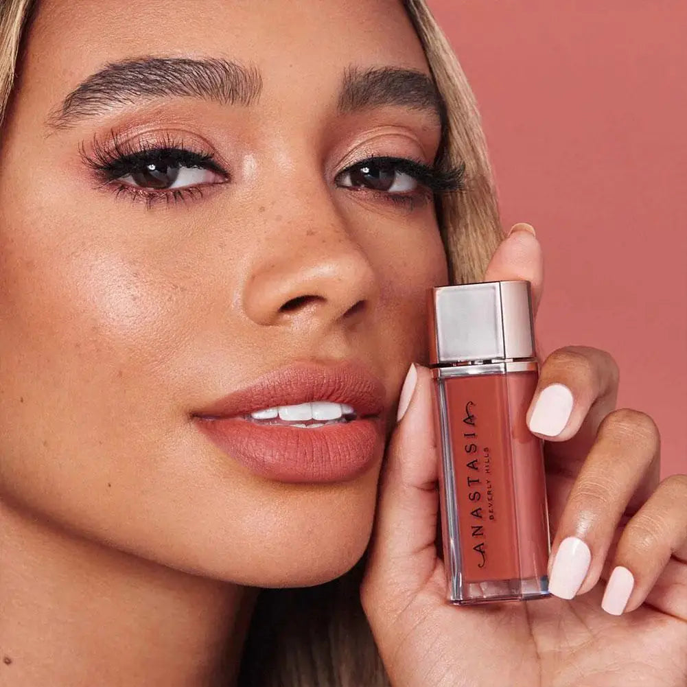 Matte Nude Liquid Lipstick 4 Colors Peachy Velvet Waterproof Non Stick Cup Hydrating Long Lasting Lip Glaze Makeup Cosmetics