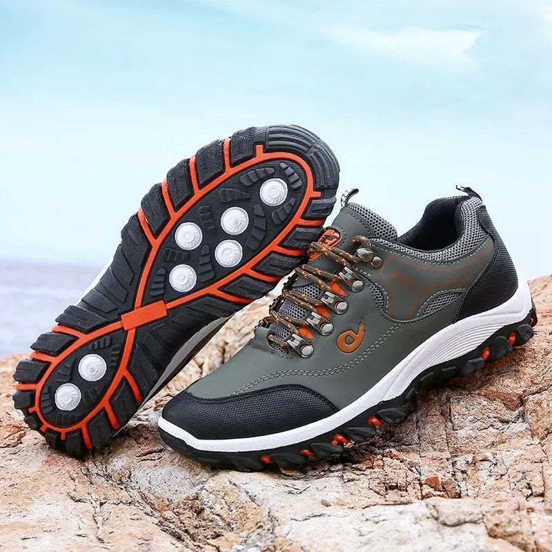 Men Hiking Shoes New Outdoor Casual Sneakers Comfortable Lightweight Shoes for Men Flats Large Sized 48 Walking Sneakers