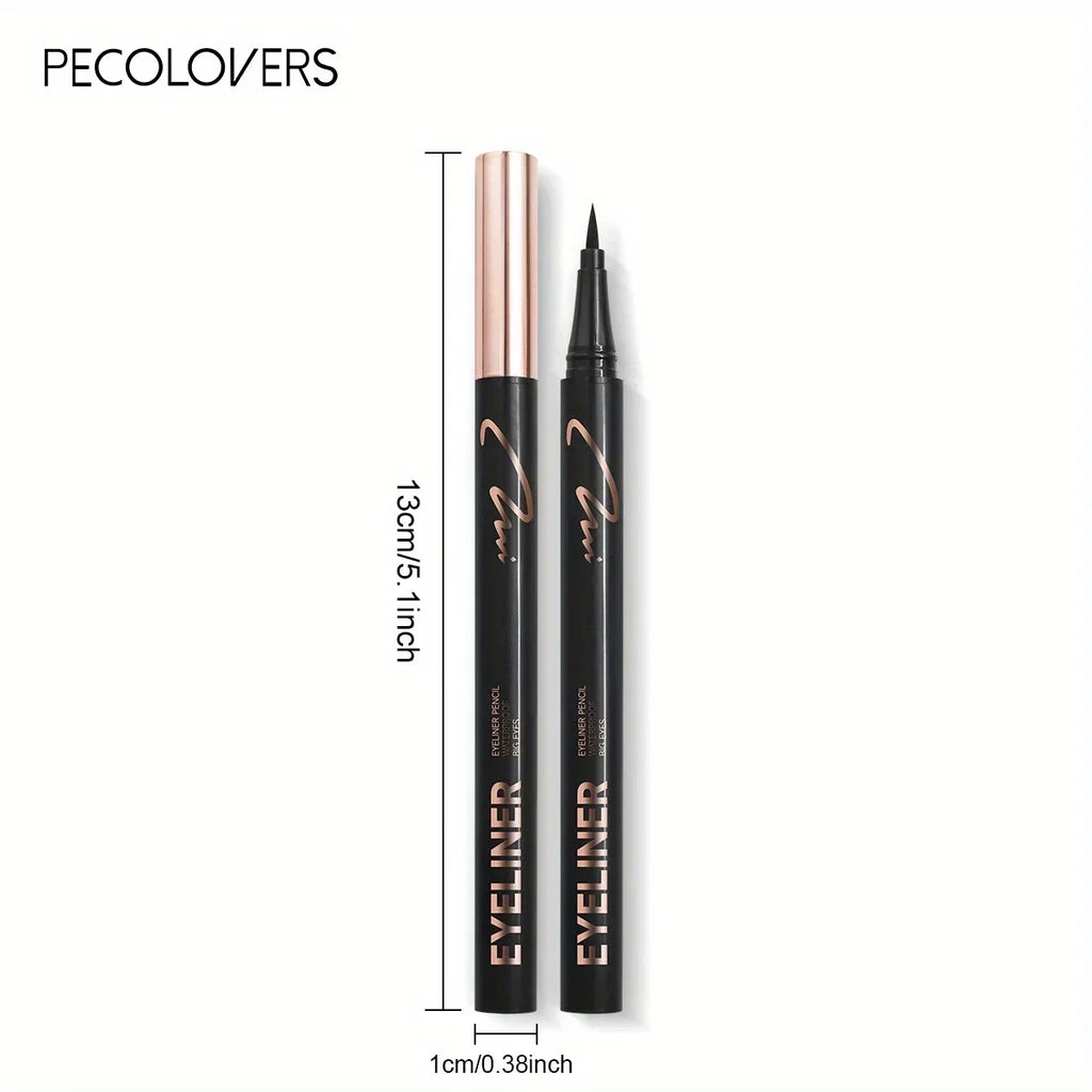 1 Pc Eyeliner Liquid Pen Waterproof Quick Drying Smooth Makeup Beauty Matte Eyeliner Stamp Eye Pencil