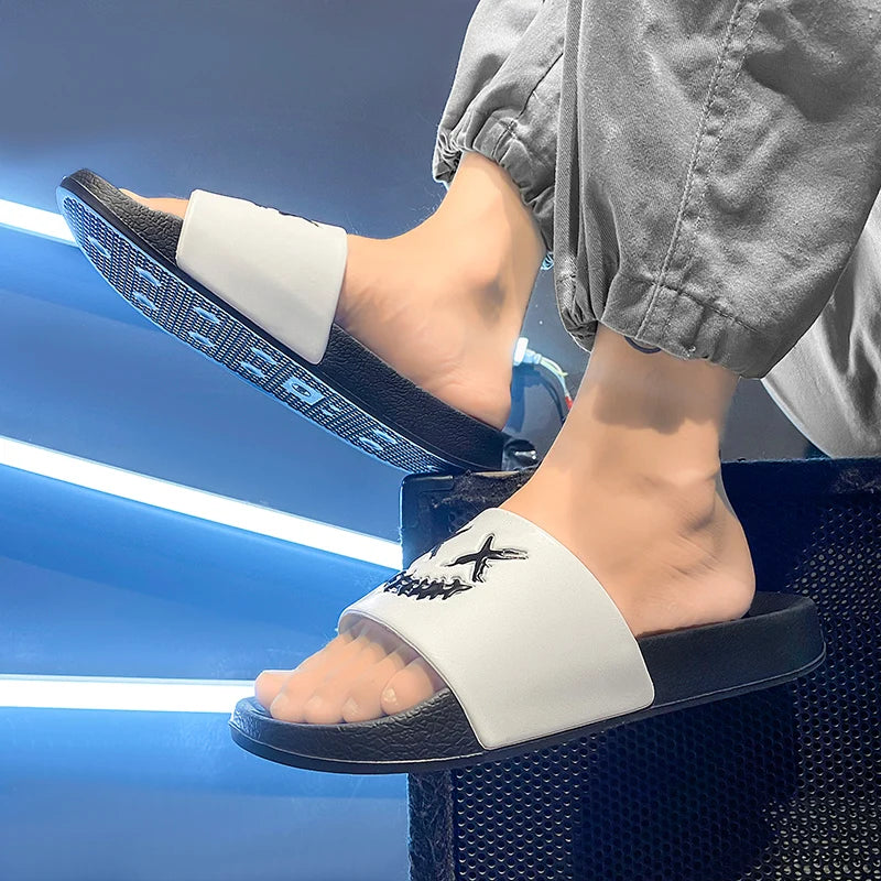 Summer Men's Slippers Shoes Man Soft Slides Non-slip Casual Indoor Outdoor EVA Sandals Beach Garden Fashion For youngster