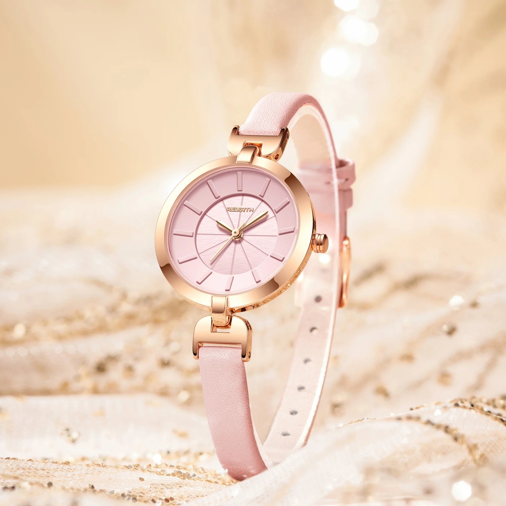 Rebirth Lipuf Brand Women's Watch High-End Niche Design Fashion Quartz Watch