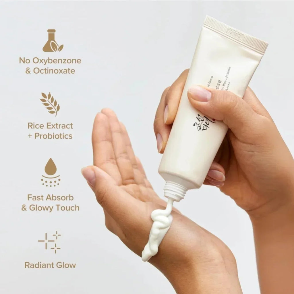 SPF50+ Beauty of Joseon Sunscreen Korean Rice Probiotic Solar Blocker Skin Cream Anti UV Sun Block Facial Mild Moisturizer 50ml