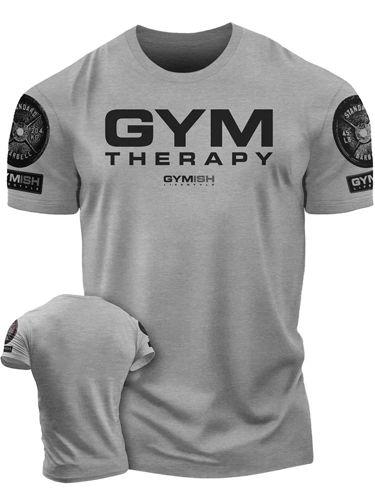 3D printed men's short sleeved T-shirt for comprehensive exercise, fun and fitness Hardcore new handsome and trendy short sleeve