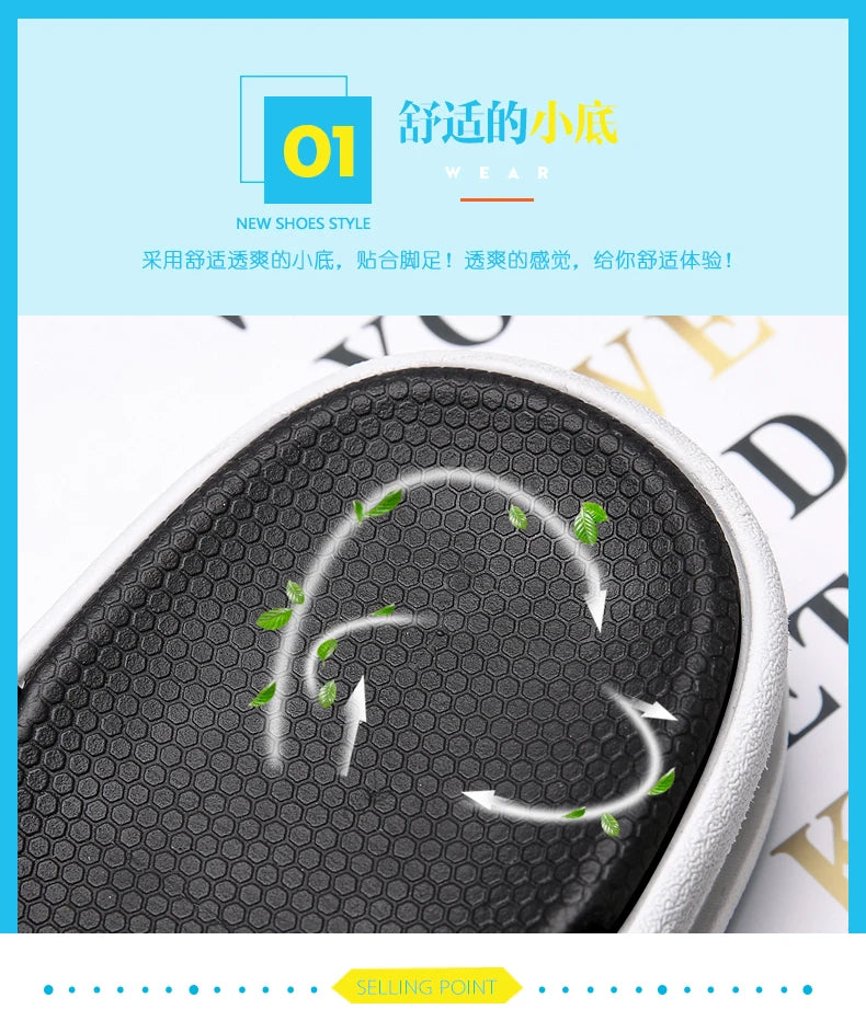 Men's Sandals Flat Sandals Men's Slippers Shoes for Men Wear-resistant Soft and Comfortable Indoor and Outdoor Non-slip Fashion