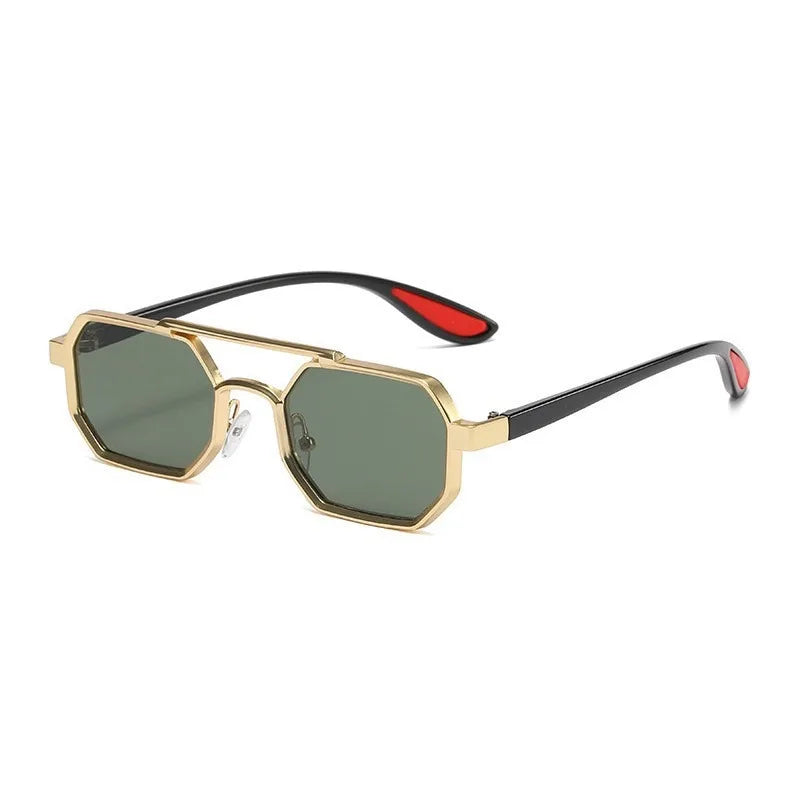 Vintage Square Sunglasses for Men Steampunk Sunglasses Retro Women Punk Style Fashion Glasses Retro Shades Gafas De Sol Очки