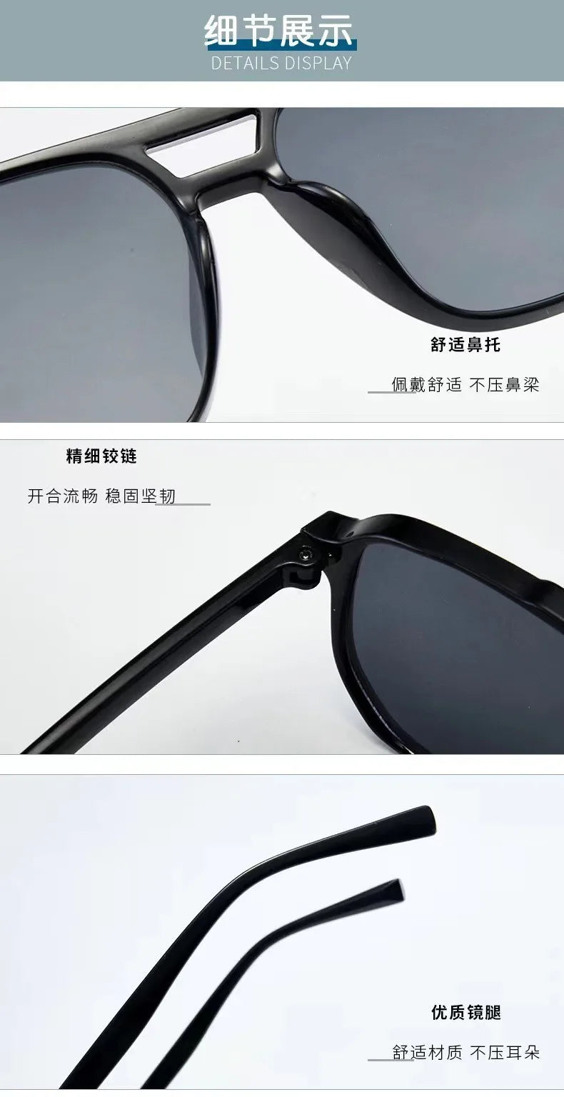 Luxury Brand Square Sunglasses Women Men Fashion Classic Sun Glasses Female Male Designer Mirror Outdoors Travel Shades Очки