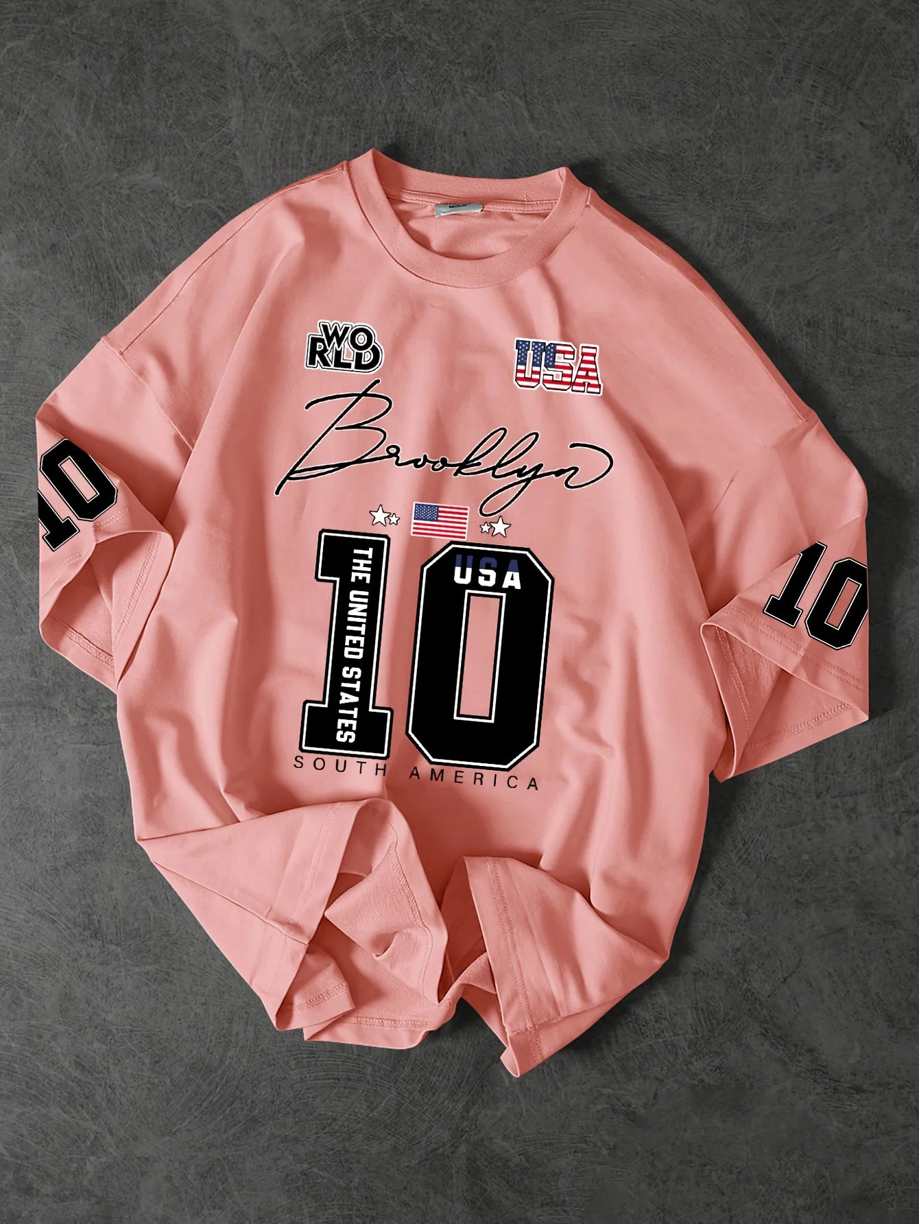 2025 Summer New Men's T-shirt Casual sporty breathable lightweight digital print Men's T-shirt