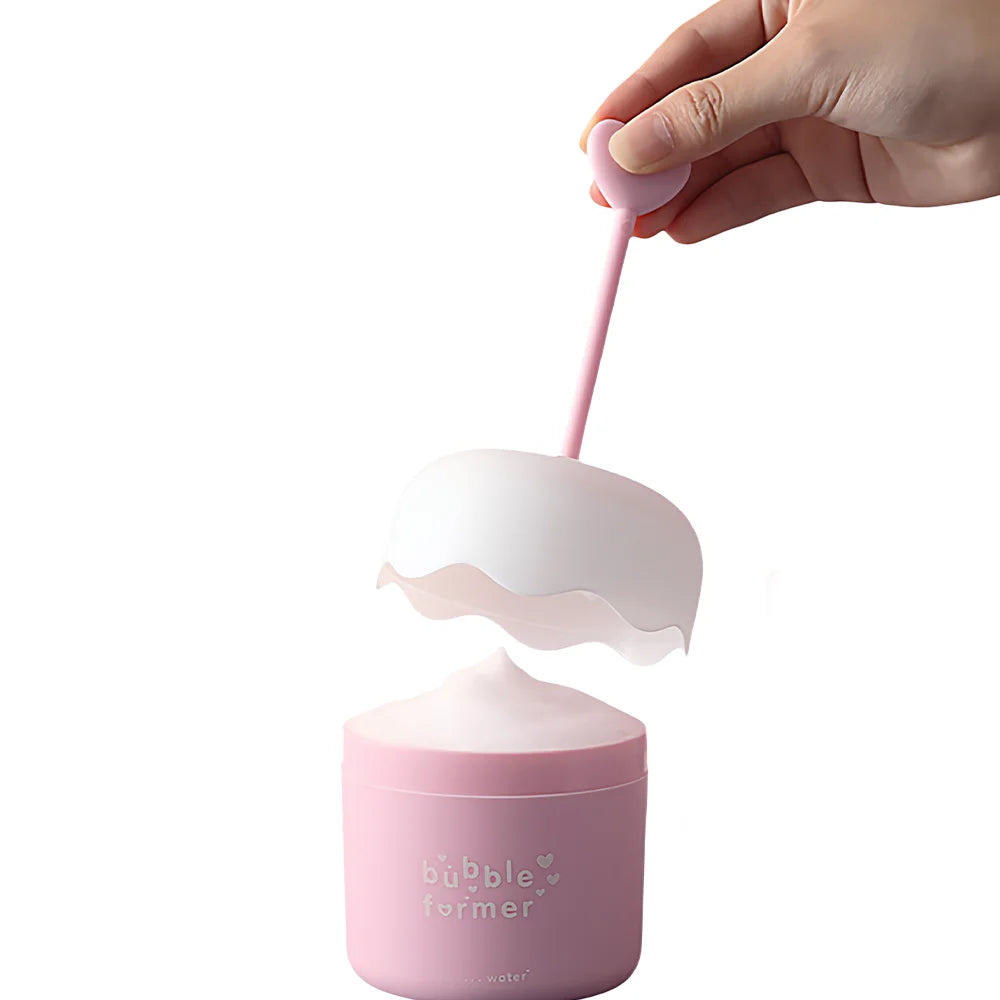 Foam Maker Bubble Skin Care Beauty Face Cleaning Foam Device Cup Bottle Cleanser Facial Makeup Remover Tool