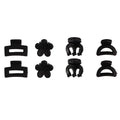 8/6Pcs Black Hair Claws Elegant Acrylic Hair Clip Hairpins Barrette Crab Claw Clip Headwear For Women Girls Hair Accessories