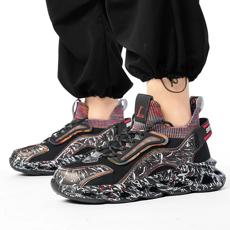 Men Sneakers Breathable Daily Wear Casual High Quality Outdoor Comfortable Training Mesh Running Shoes for Man