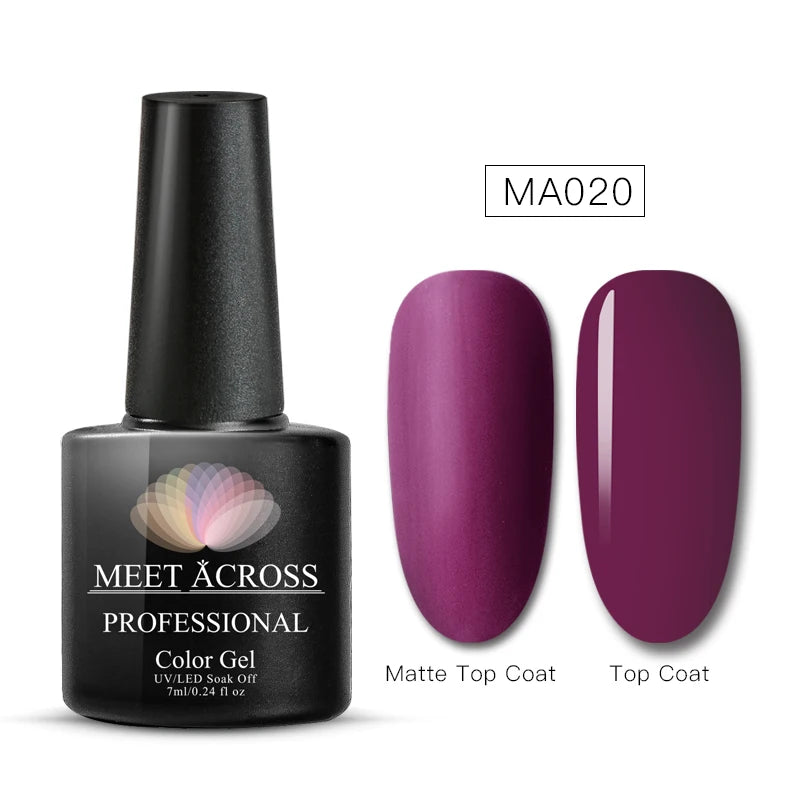 Mtssii 6ML Chocolate Color Gel Nail Polish Brown Semi Permanent UV Gel Autumn Winter Popular Soak Off Nail Art Gel Varnishes