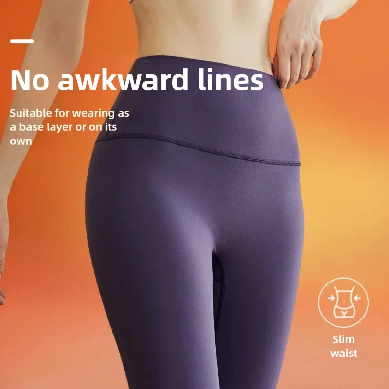 Women Yoga Pants Fitness Pants Winter Thermal Fleece High Waist Tummy Control Butt Lifting Outdoor Workout Leggings New