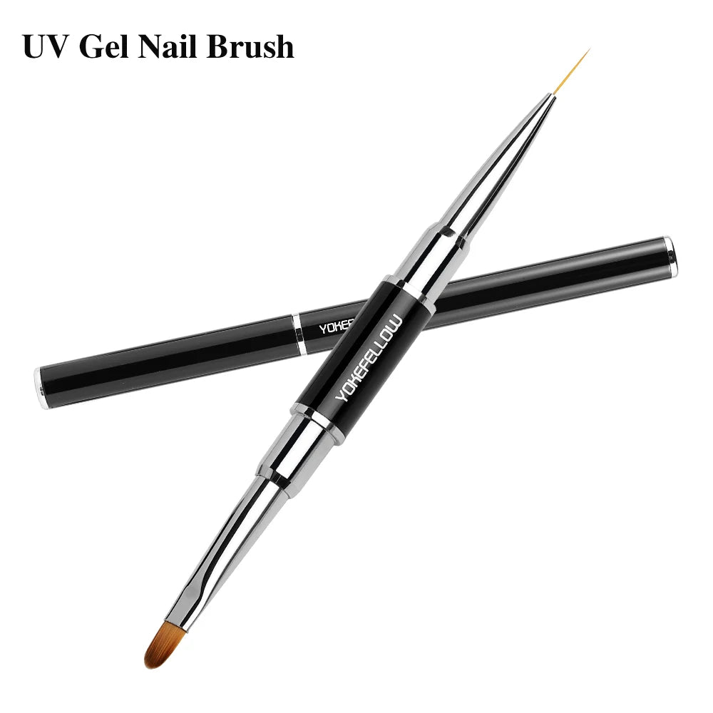 YOKEFELLOW 15g Jelly Extension Gel Nail Polish Nude Pink Clear Building Construct Extend Gel Soak Off UV LED Acrylic Gel Varnish