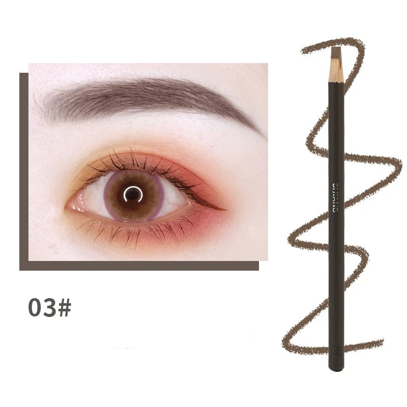 Eyebrows Chinese Makeup Product With Waterproof Eyebrow Pencil Brand Wood Hard Refill Professional Full Beauty Unusual Cosmetics