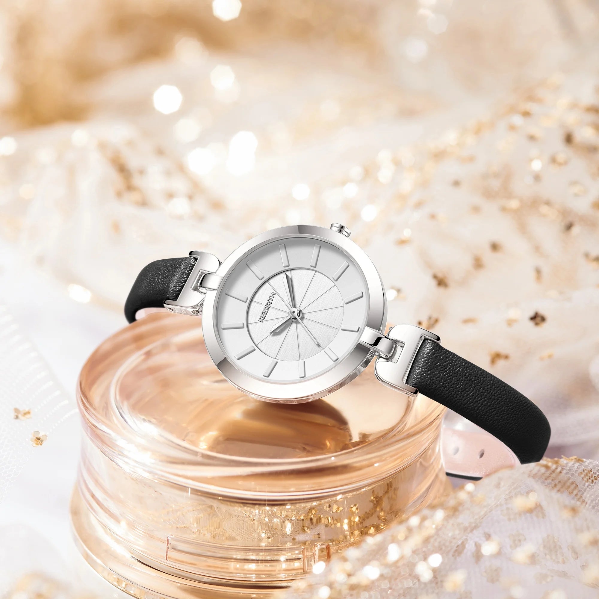 Rebirth Lipuf Brand Women's Watch High-End Niche Design Fashion Quartz Watch