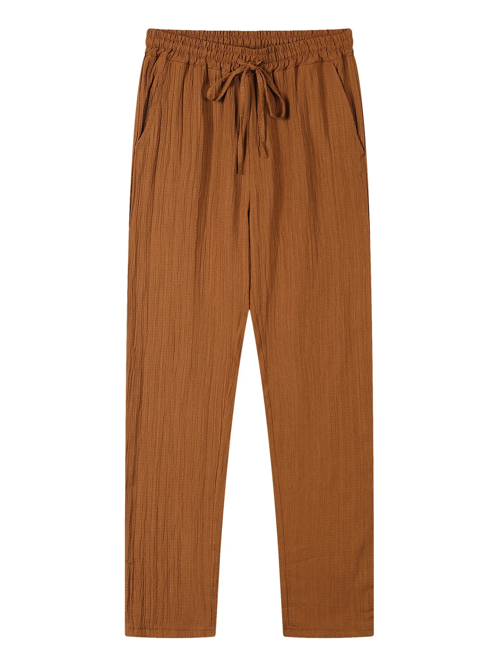 European and American men's shirt set solid color vertical strip lapel short-sleeved casual pants home daily beach set