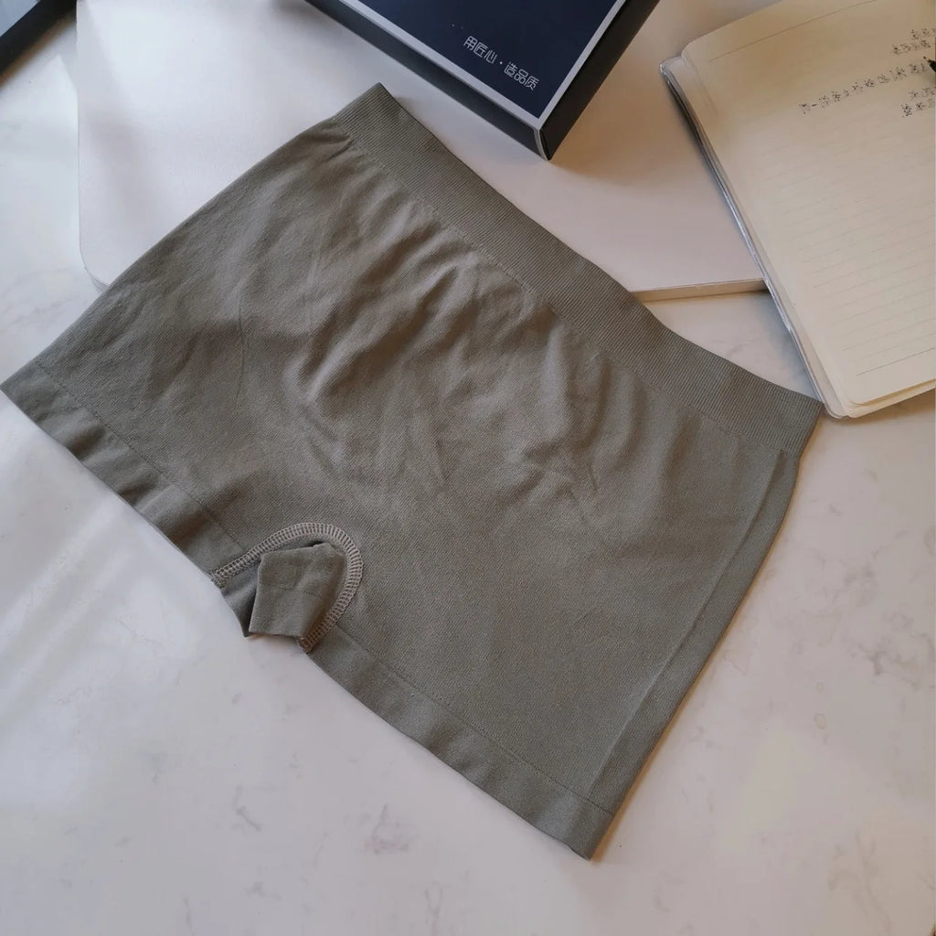 Fashion Mens Cotton Panties Elasticity Cotton BoxerShorts Man's Underwear Boxers Breathable U Convex Male Underpants Large Size