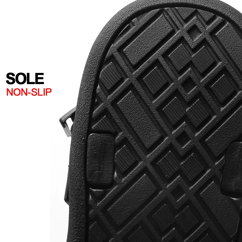 Summer Men's Sandals Outdoor Wadable Man Support Yoga Mat Gladiator Open Beach Slippers Antiskid Durable Flat Men Shoe Size40-45