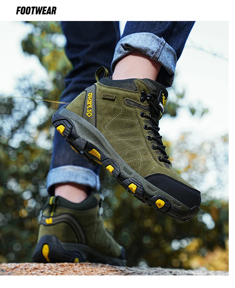 Men Women Outdoor Sports Hiking boots for Couple Autumn Winter Ankle Boot For Man Keep Warm Sneaker Shoe New Arrivial Classic