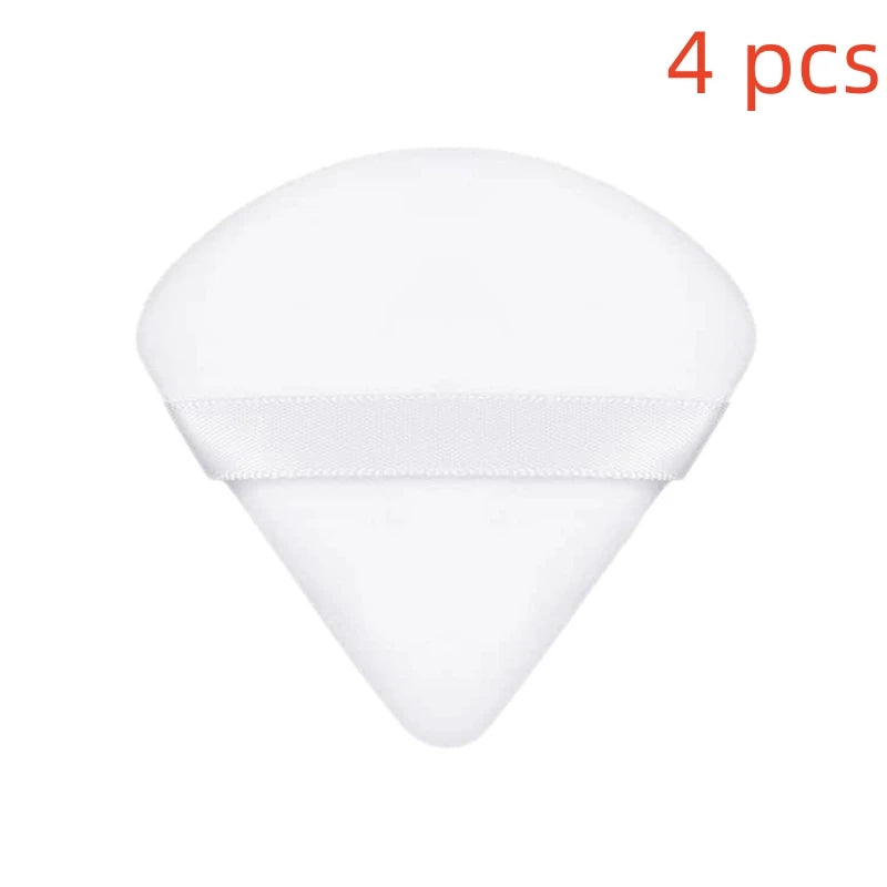 Triangle Powder Puff Soft Makeup Sponge for Face Make Up Eyes Contouring Shadow Cosmetic Washable Mini Velvet Foundation Puff