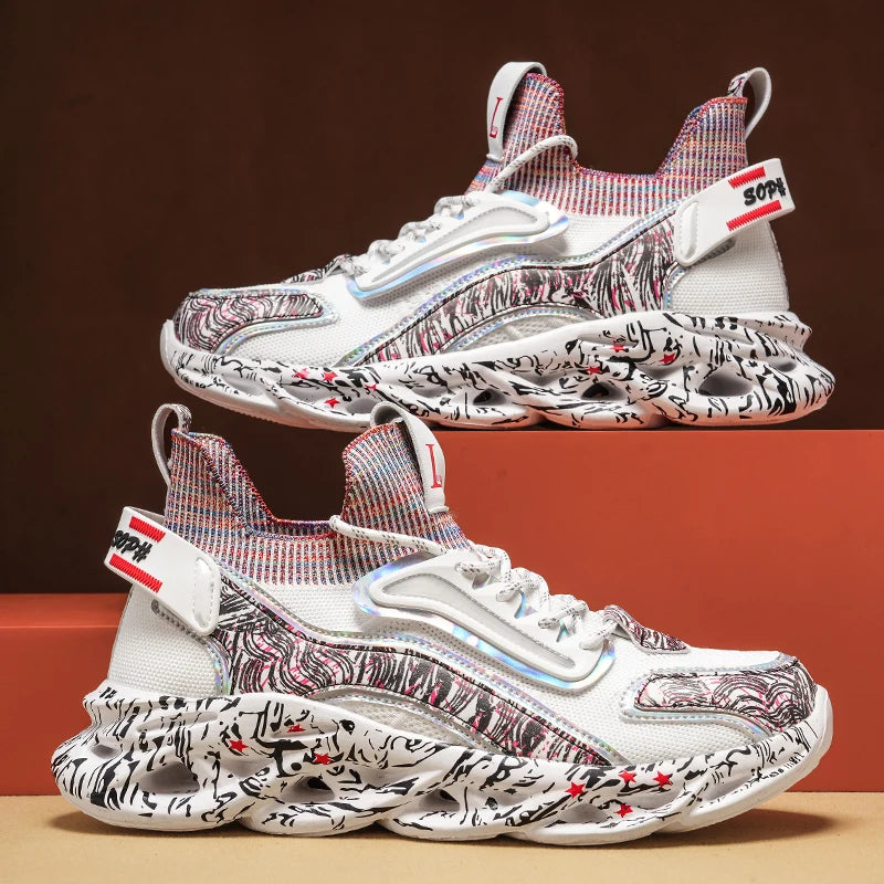 Men Sneakers Breathable Daily Wear Casual High Quality Outdoor Comfortable Training Mesh Running Shoes for Man