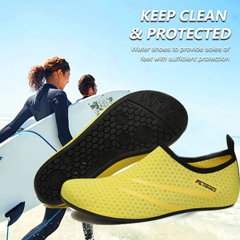 Beach Sneaker Socks Women Beach Water Shoes Man Barefoot Yoga Shoes Quick-Drying Surfing Swimming Shoes Barefoot Water Skin Sock