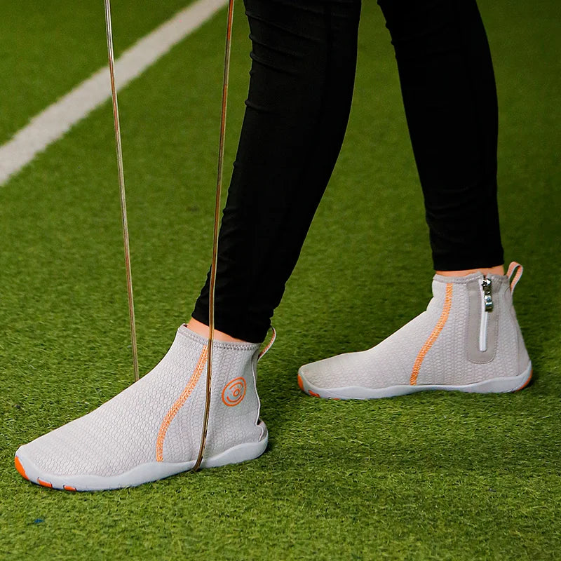 High Ankle Unisex Gym Footwaer Couples Vacation Beach Game Aqua Shoes Women Indoor Yoga Shoes Men Squat Fitness Shoes 35-46#