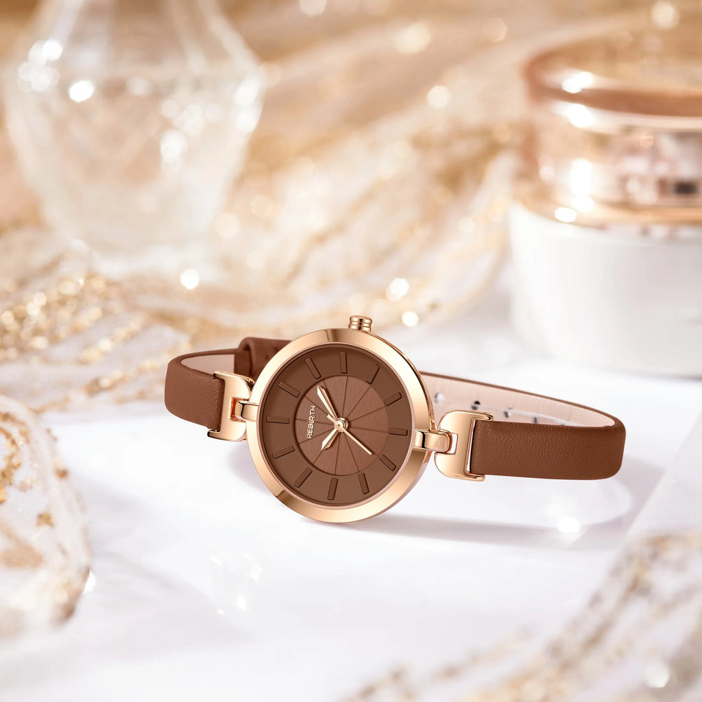 Rebirth Lipuf Brand Women's Watch High-End Niche Design Fashion Quartz Watch