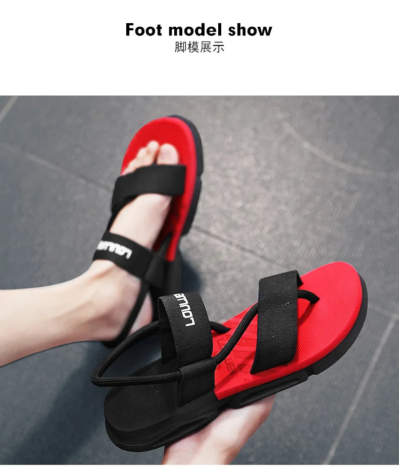High Quality Brand Men sandals Summer Beach Flip Flops Men Fashion Breathable Casual Beach Men sandals Summer Outdoor