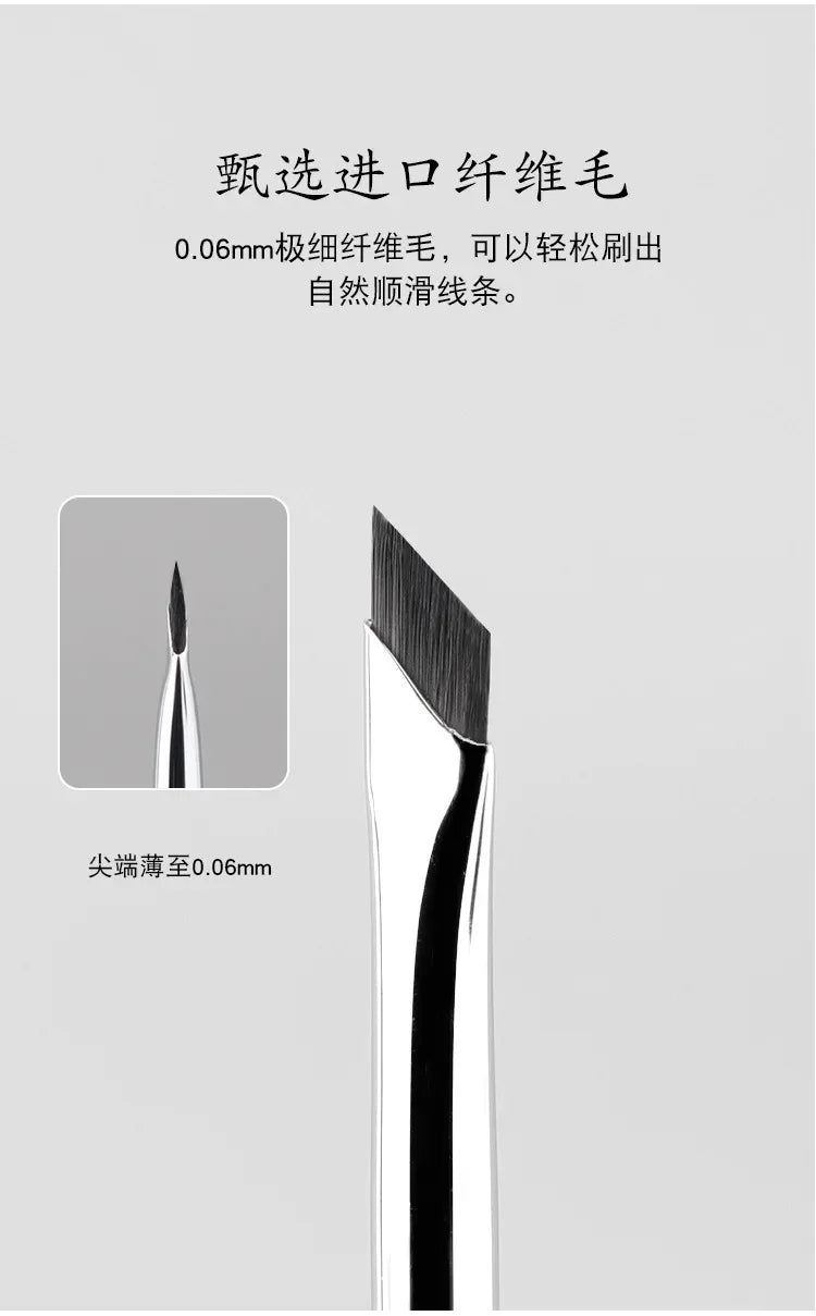 Upgrade Blade Eyeliner Brush Ultra Thin Fine Angle Flat Eyebrow Brush Liner Brow Place Makeup Brush Precise Detail Brush