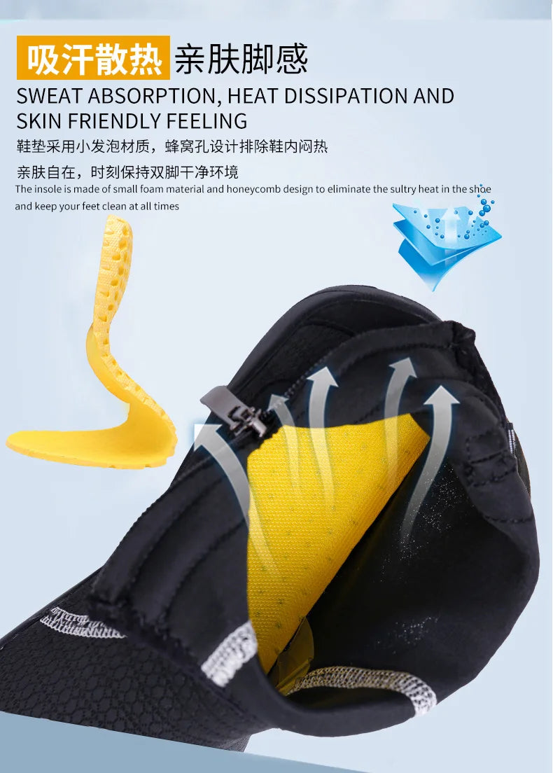 High Ankle Unisex Gym Footwaer Couples Vacation Beach Game Aqua Shoes Women Indoor Yoga Shoes Men Squat Fitness Shoes 35-46#