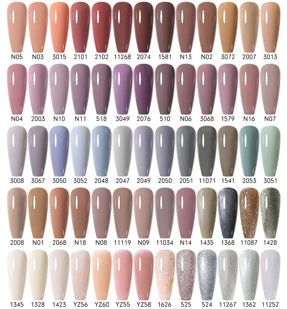 Arte Clavo 15ml Rose Red Pink Color Gel Nail Polish Autumn Winter Hot Sale Long Lasting Soak Off For Manicure Nail Art Gel