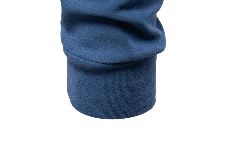 2025 New Men Stand-Up Collar Half-Zip Soft Shell Sweatshirt Long Sleeve Breathable Warm Pullover Casual Streetwear Jacket‌