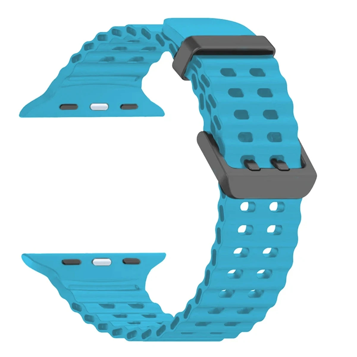 Silicone Strap for Apple Watch Ultra 3 49mm 46 45 44 42 38 41mm 40mm Sport Band for IWatch Series11 10 9 8 7 6 SE 5 4 3 2 Correa