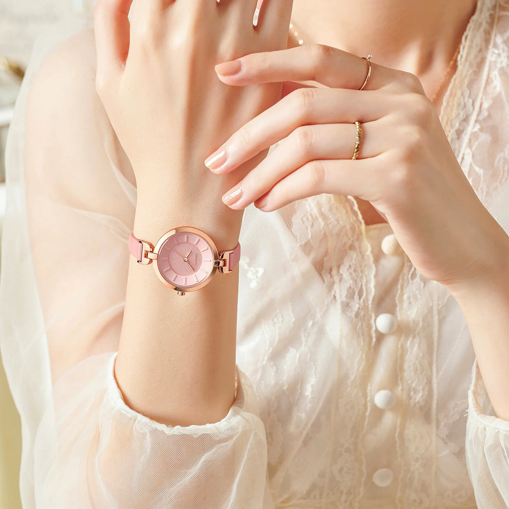 Rebirth Lipuf Brand Women's Watch High-End Niche Design Fashion Quartz Watch