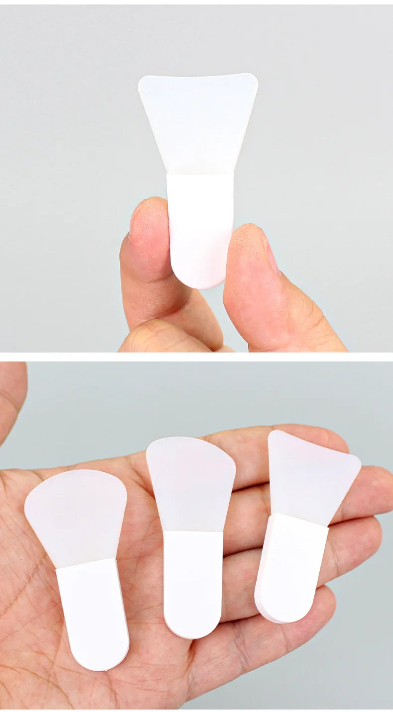 Mask Applicator Brush Soft Silicone Brush, Mini Makeup Spatula Facial Beauty Tool Set, Facial Mud, Makeup Mask Brush