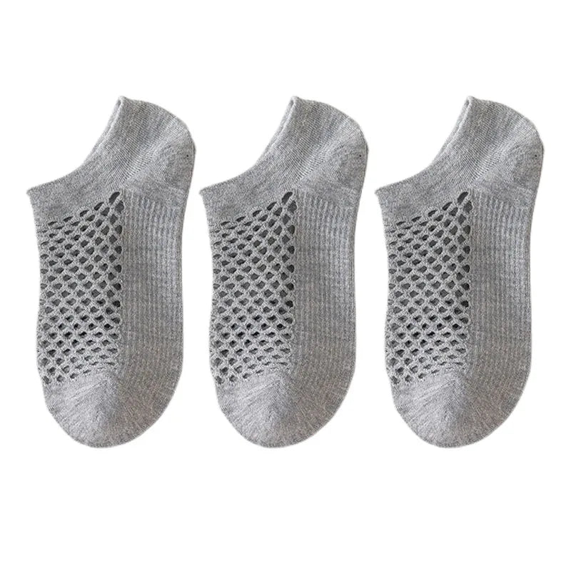 3pairs Women's Socks Breathable Fishnet Casual Ankle Sock Fashion Comfortable High Quality Summer Thin Ladies Calcetines Mujer