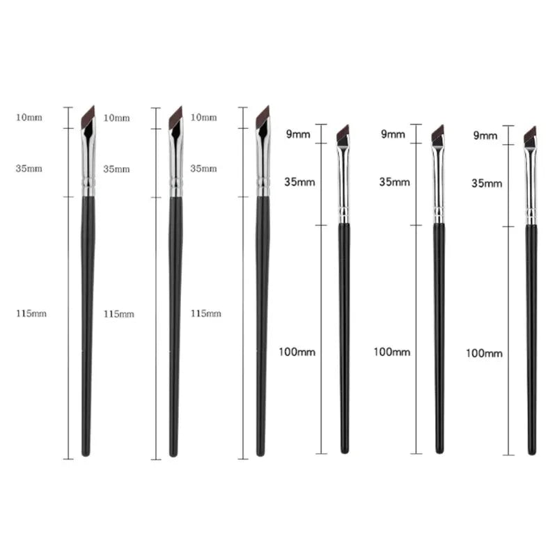 Upgrade Blade Eyeliner Brush Ultra Thin Fine Angle Flat Eyebrow Brush Liner Brow Place Makeup Brush Precise Detail Brush
