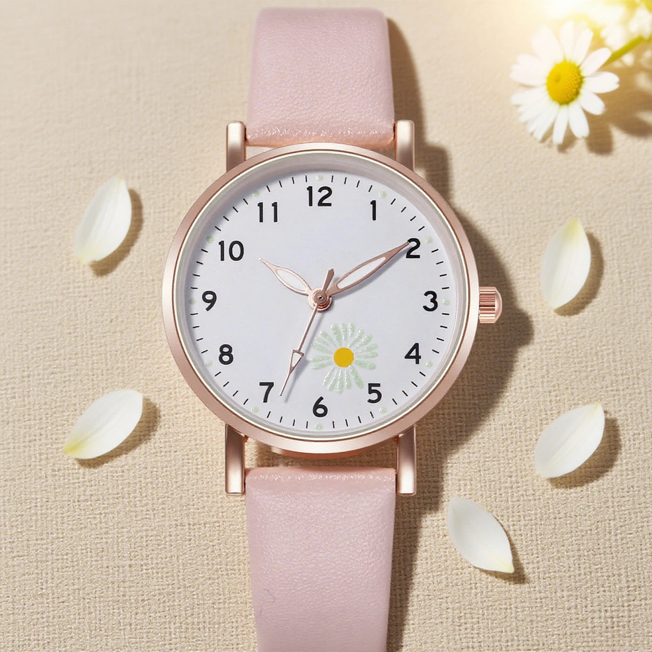 Luminous Watch for Women Girls Simple Trendy Glow in The Dark Watch Cute Fresh School Student Wristwatch Gift