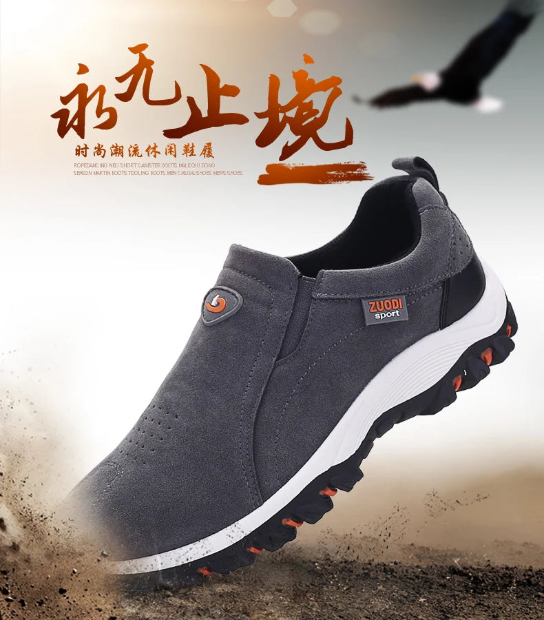 Men Hiking Shoes New Outdoor Casual Sneakers Comfortable Lightweight Shoes for Men Flats Large Sized 48 Walking Sneakers
